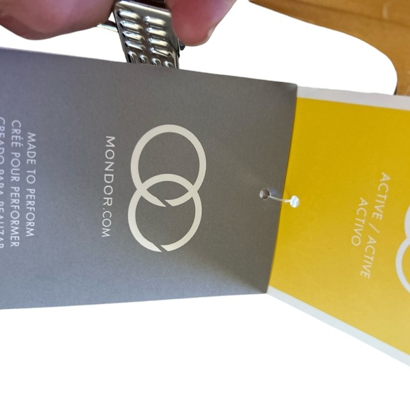 Mesh cut out Leggings by Mon  ft or Black size SP - Picture 5 of 6